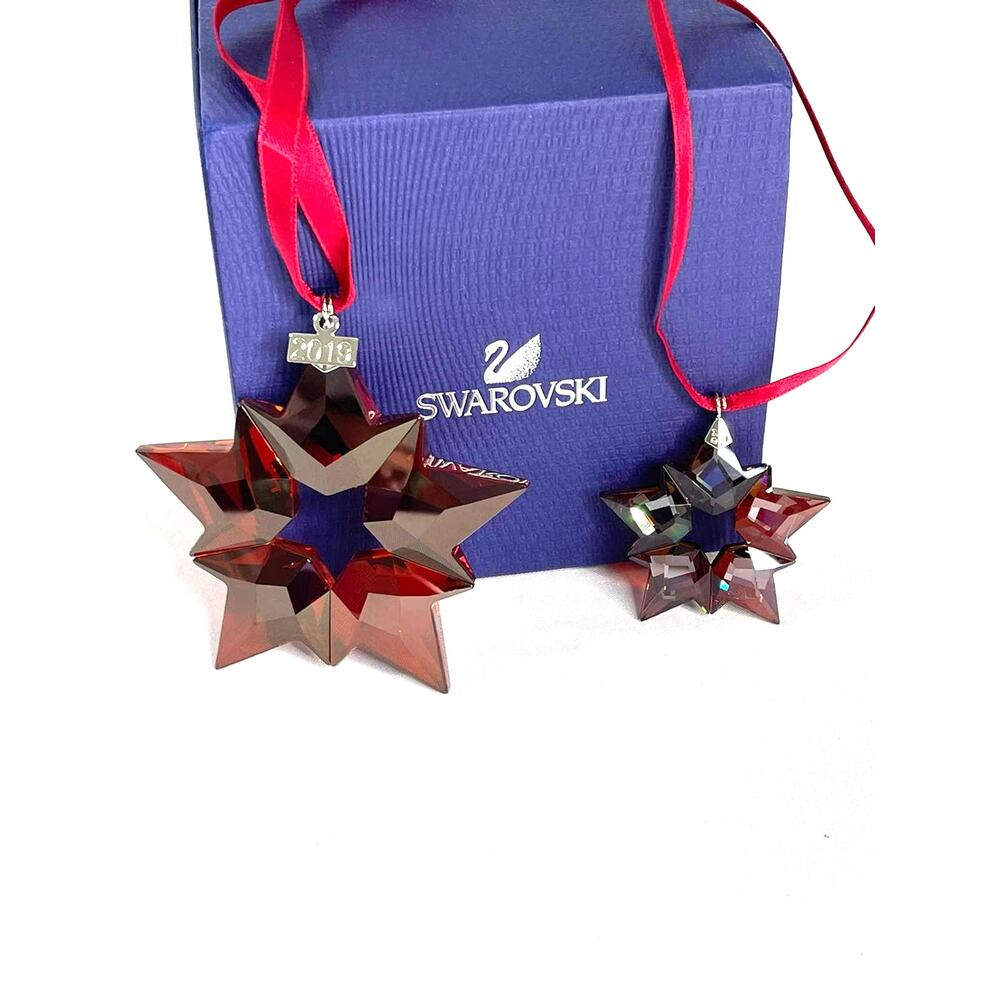 Swarovski Holiday Ornament Bundle New